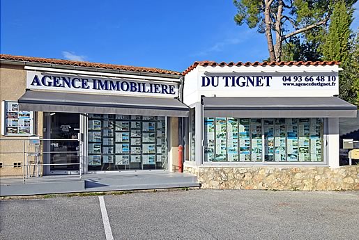 Photo de notre agence immobilière à Le Tignet